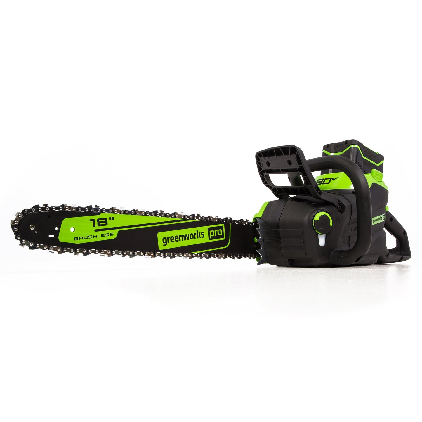 Gen II 18" Brushless Chainsaw 2.5KW with 4Ah Battery and 4A Rapid Charger alt 5