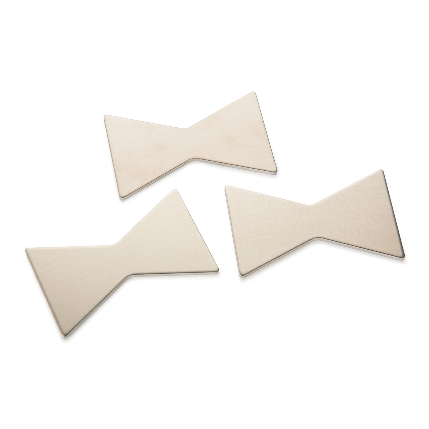 Aluminum Bowtie Inlays – Large (3 per pack) alt 0