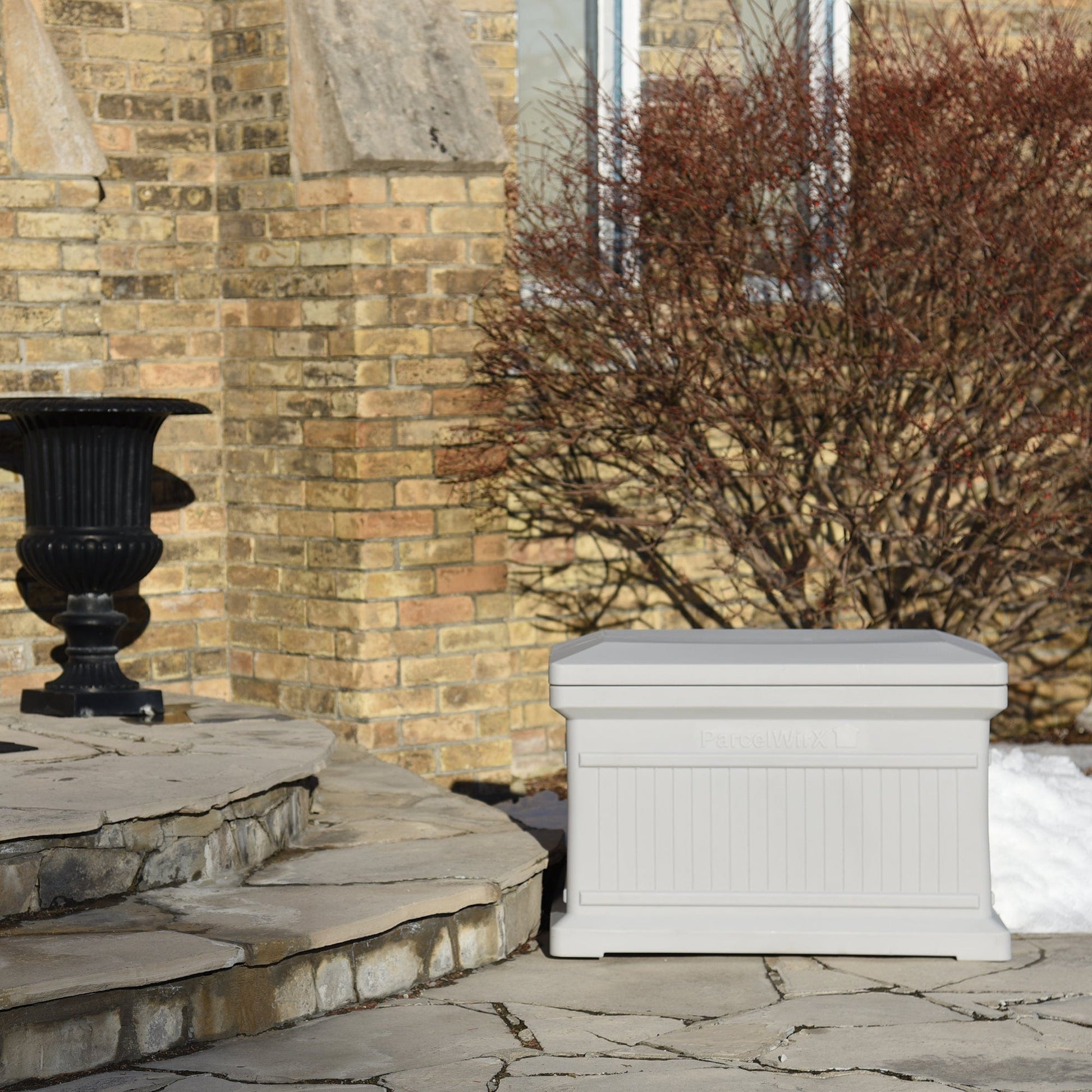 ParcelWirx Horizontal Package Delivery Box with Lift Off Lid alt 4