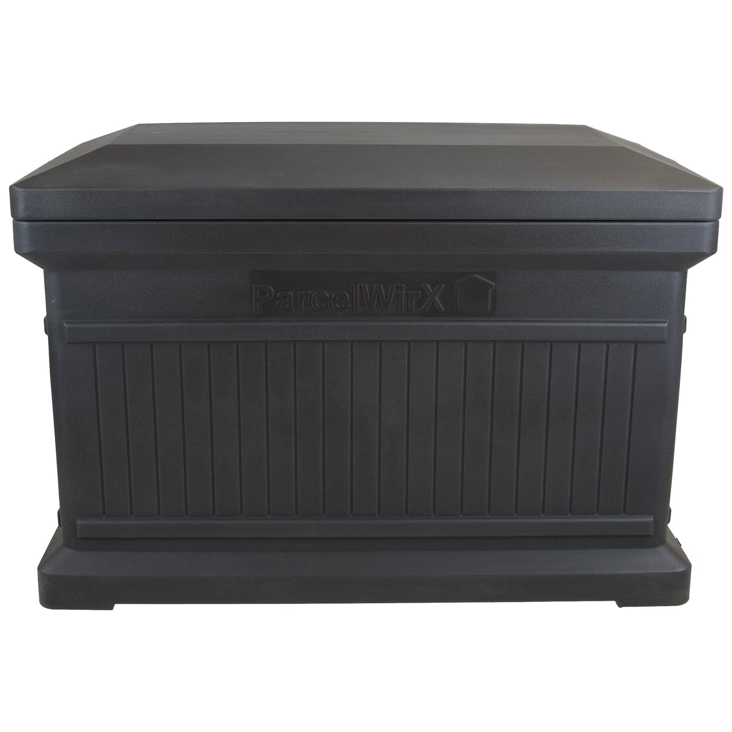 ParcelWirx Horizontal Package Delivery Box with Lift Off Lid Graphite alt 0