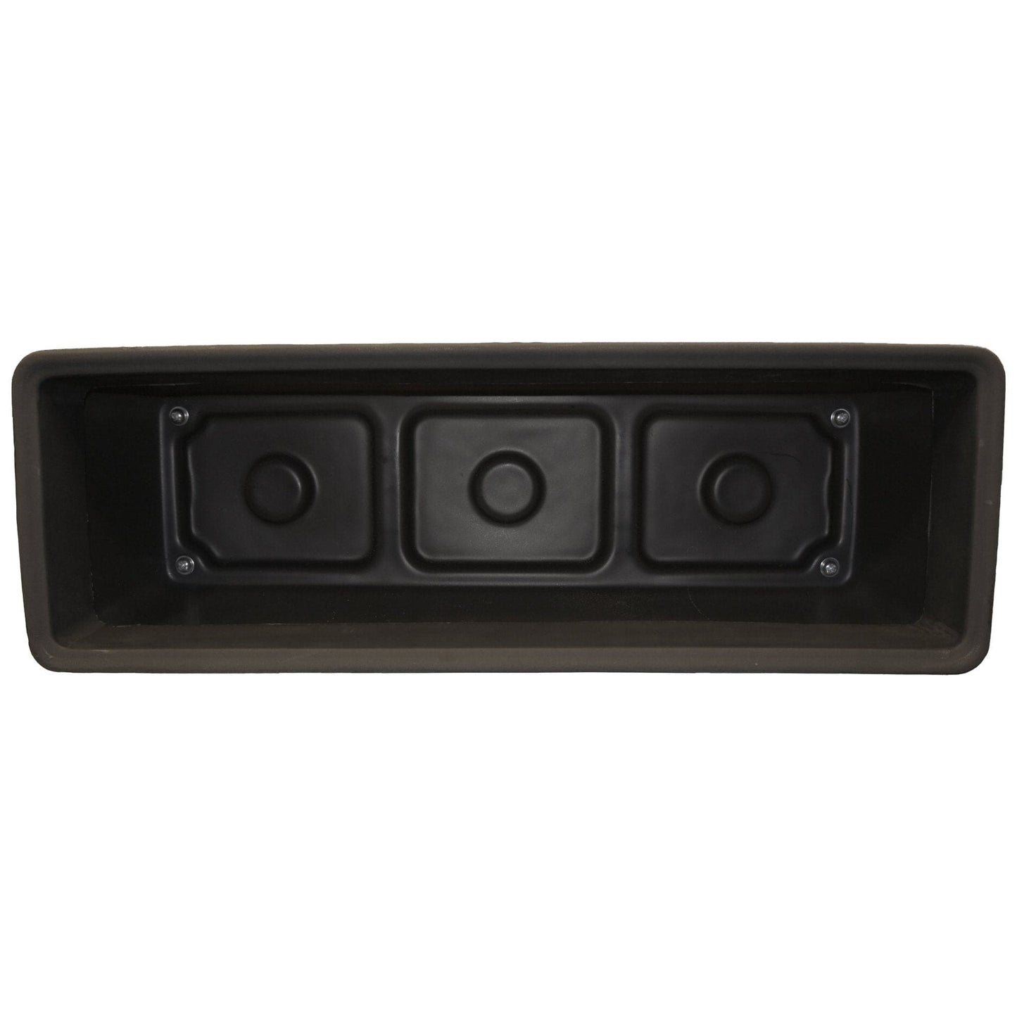 Vertical Live Wall Planter Base Unit Only for 30" x 10" Rectangular Planters with Wrought Iron Stand alt 0