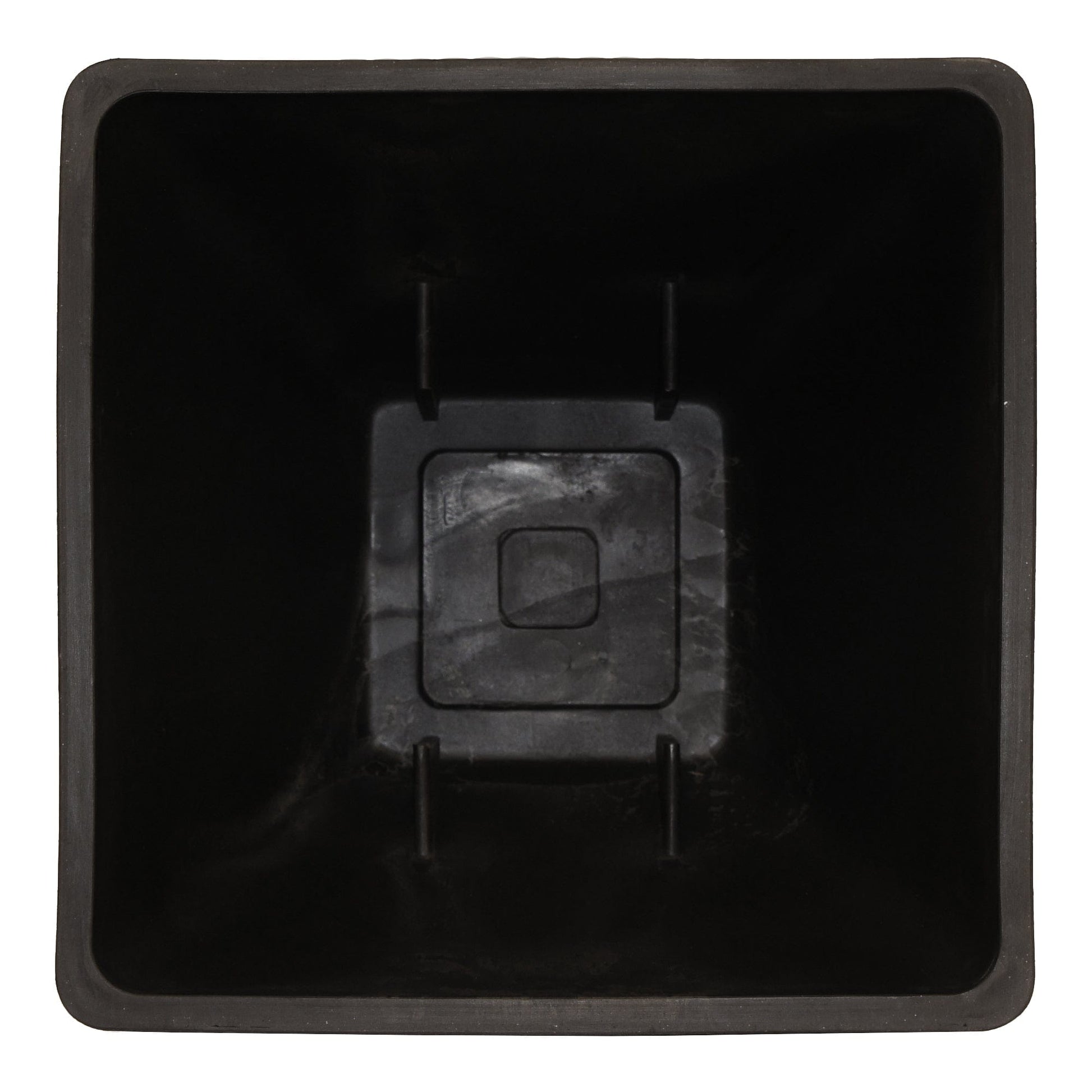 20" Square Garden Planter Graphite alt 0