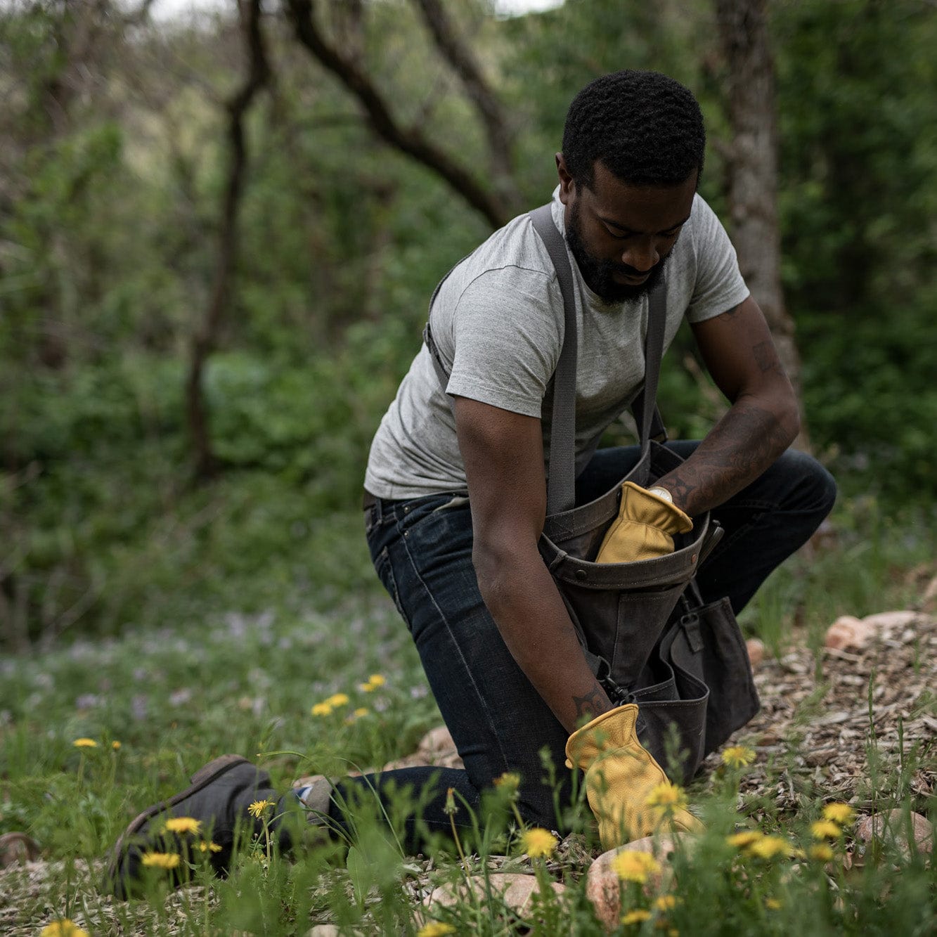 Gathering Bag Slate Gray alt 0