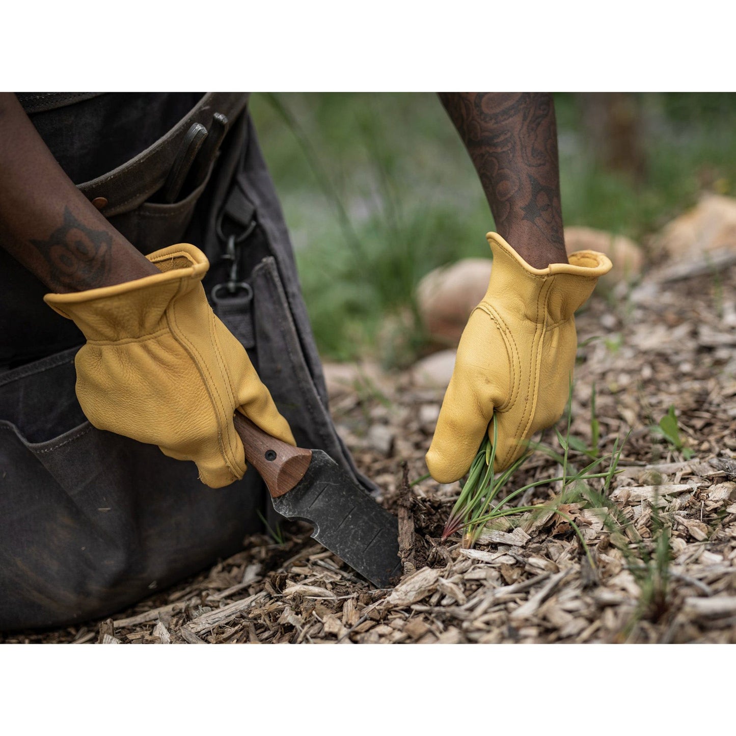 Classic Work Glove Natural Yellow S/M alt 0