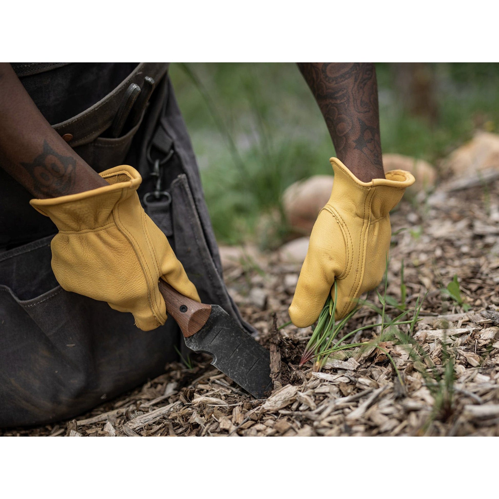 Classic Work Glove Natural Yellow S/M alt 0