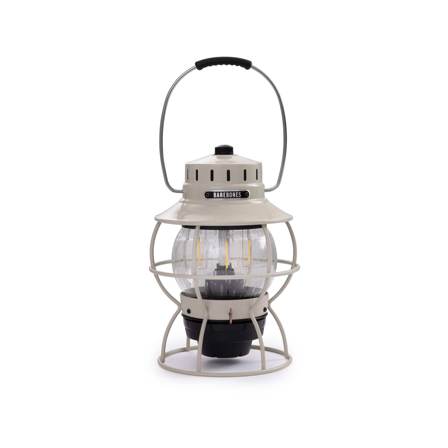 Railroad Lantern Vintage White alt 0