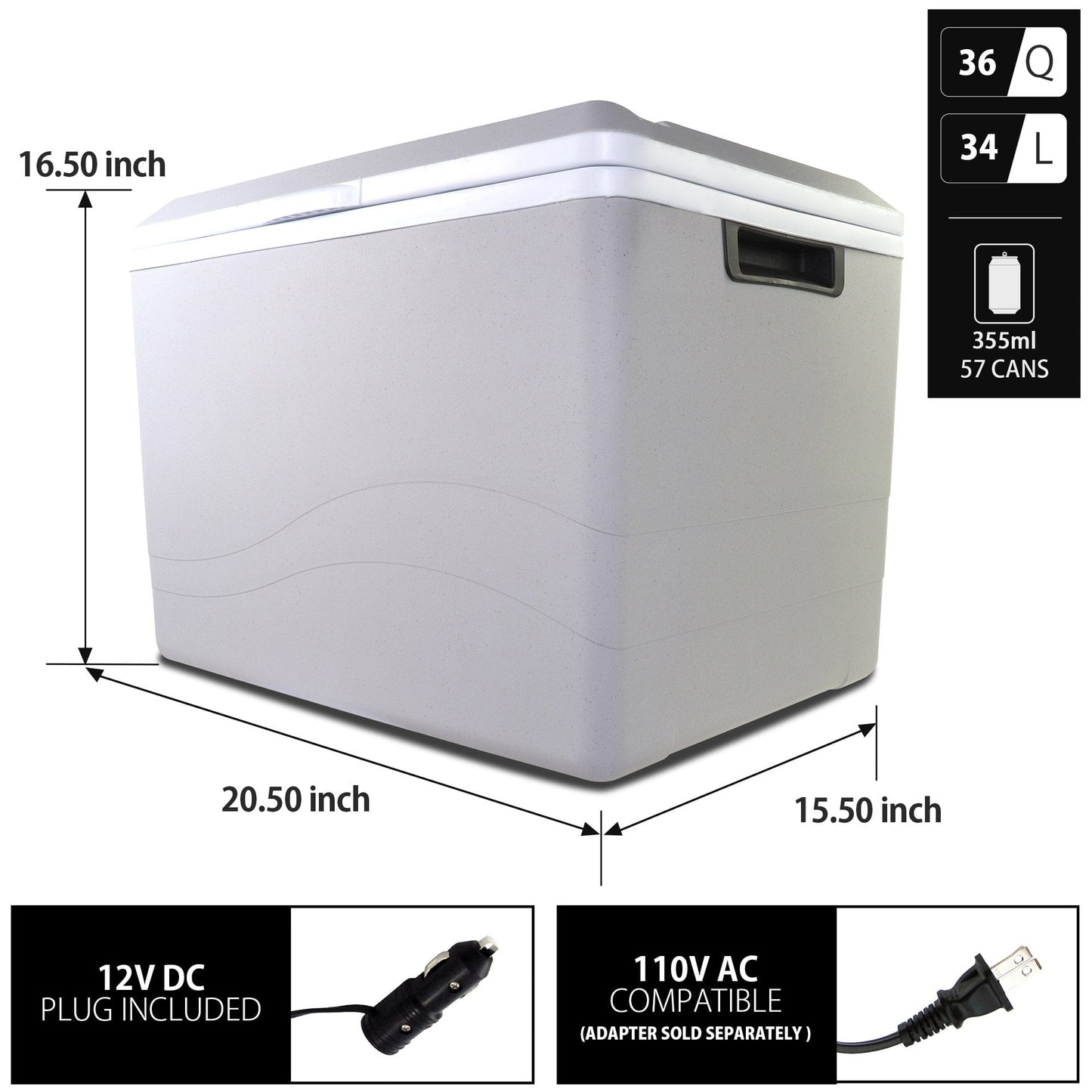 Kool-Kaddy Cooler/Warmer/Mini Fridge12V alt 0