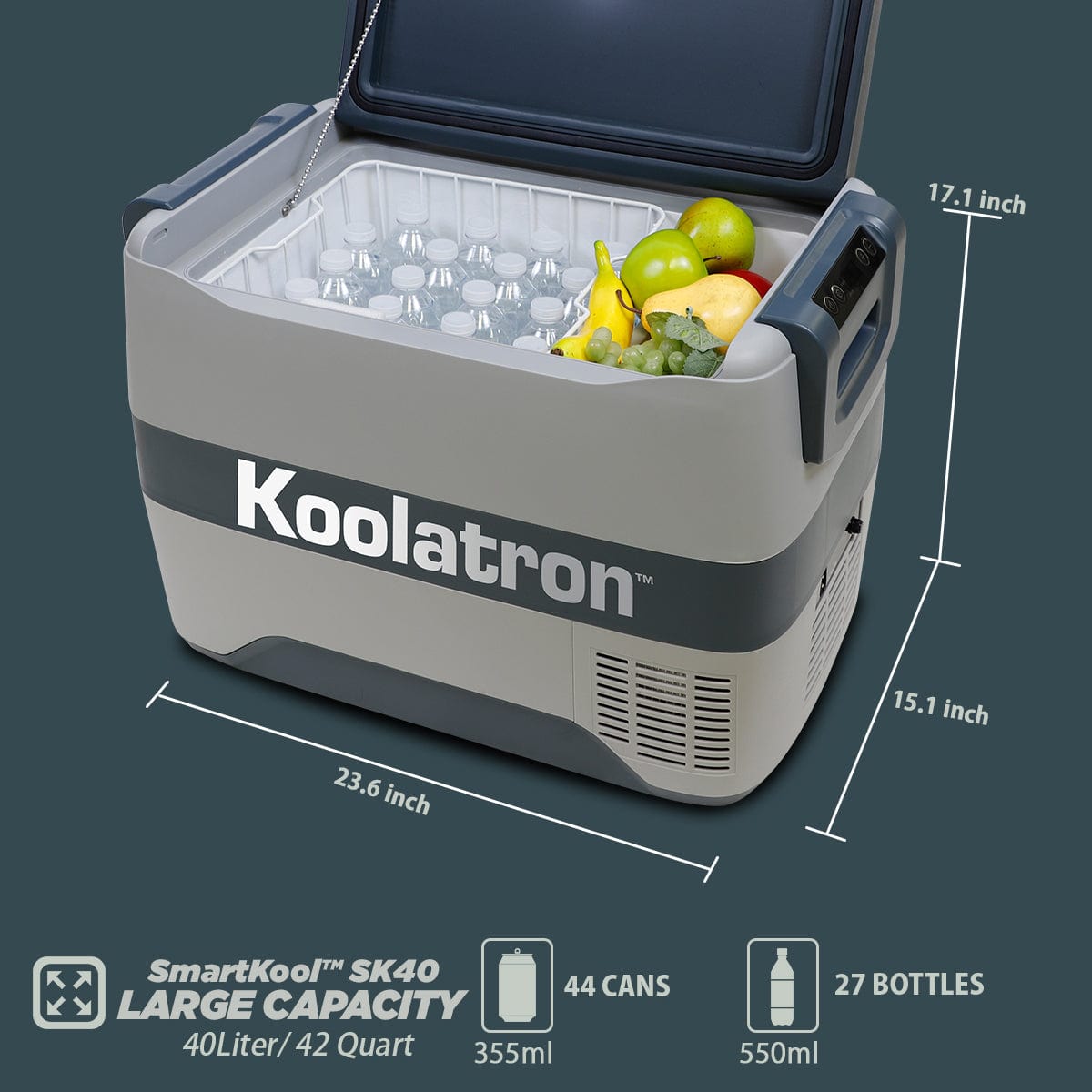 SmartKool Portable Cooler/Freezer 40L 110V AC / 12V DC alt 0
