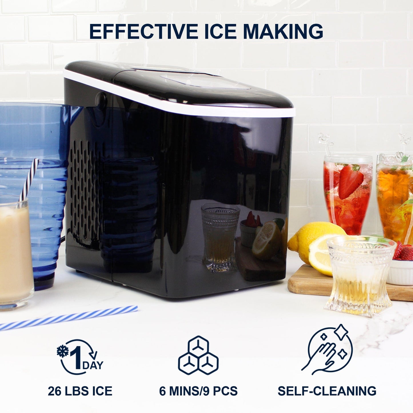 Ice Maker Black 1.85L alt 85