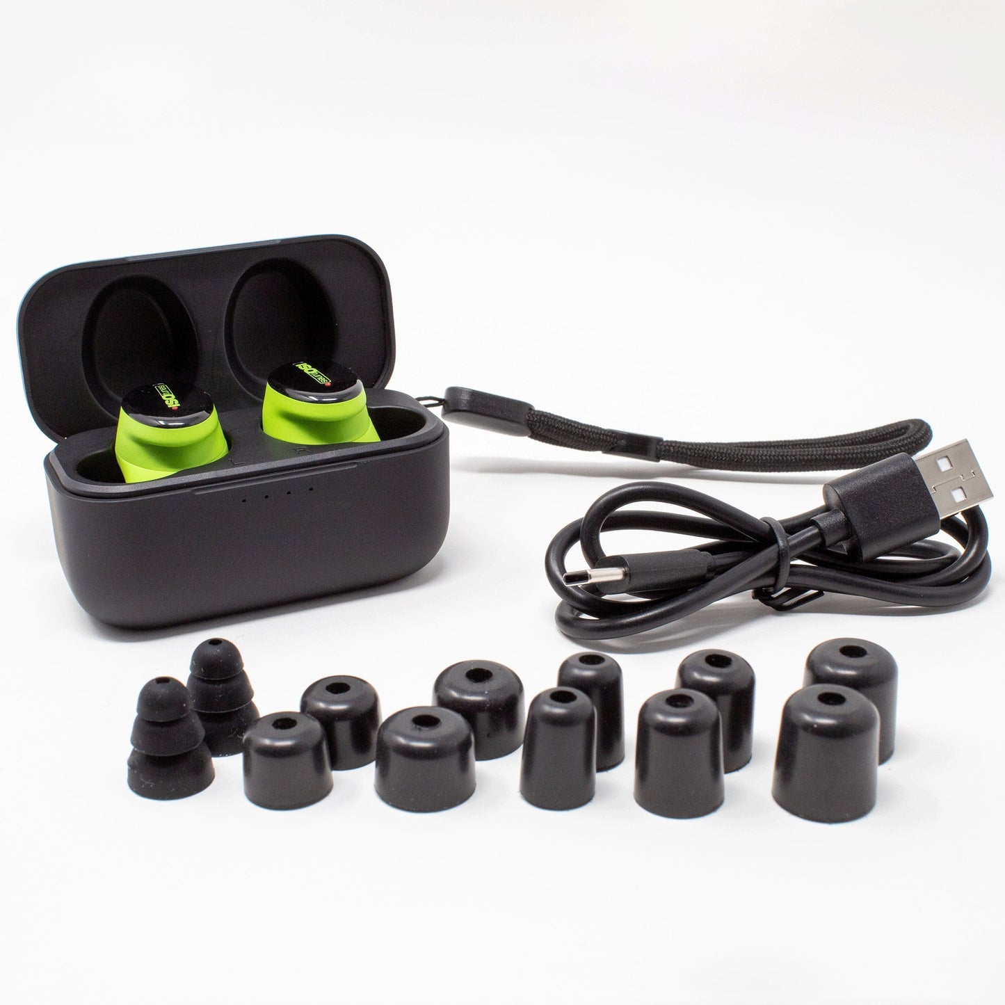 FREE Aware True Wireless Bluetooth Earbuds- Safety Green alt 0