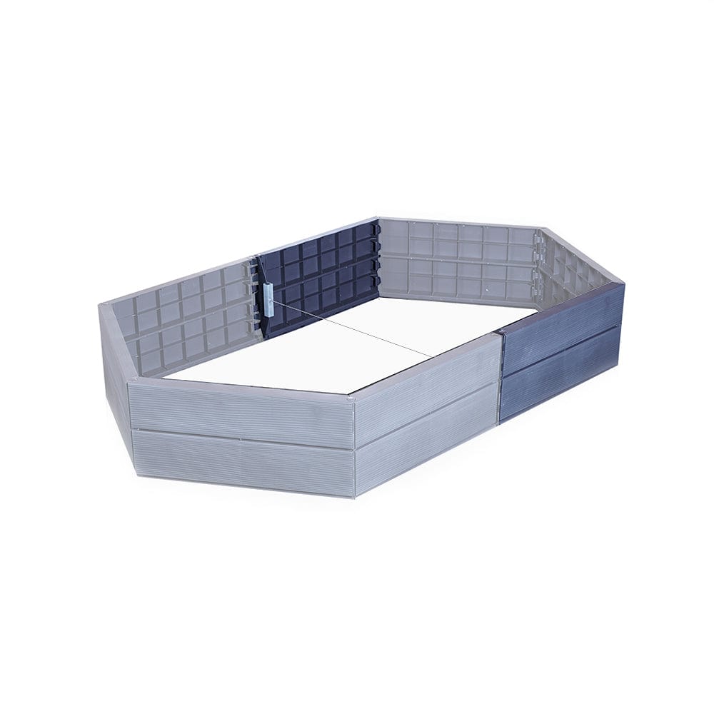 ERGO Modular Raised Bed Extension for Hexagon Single Unit Basic Set alt 0