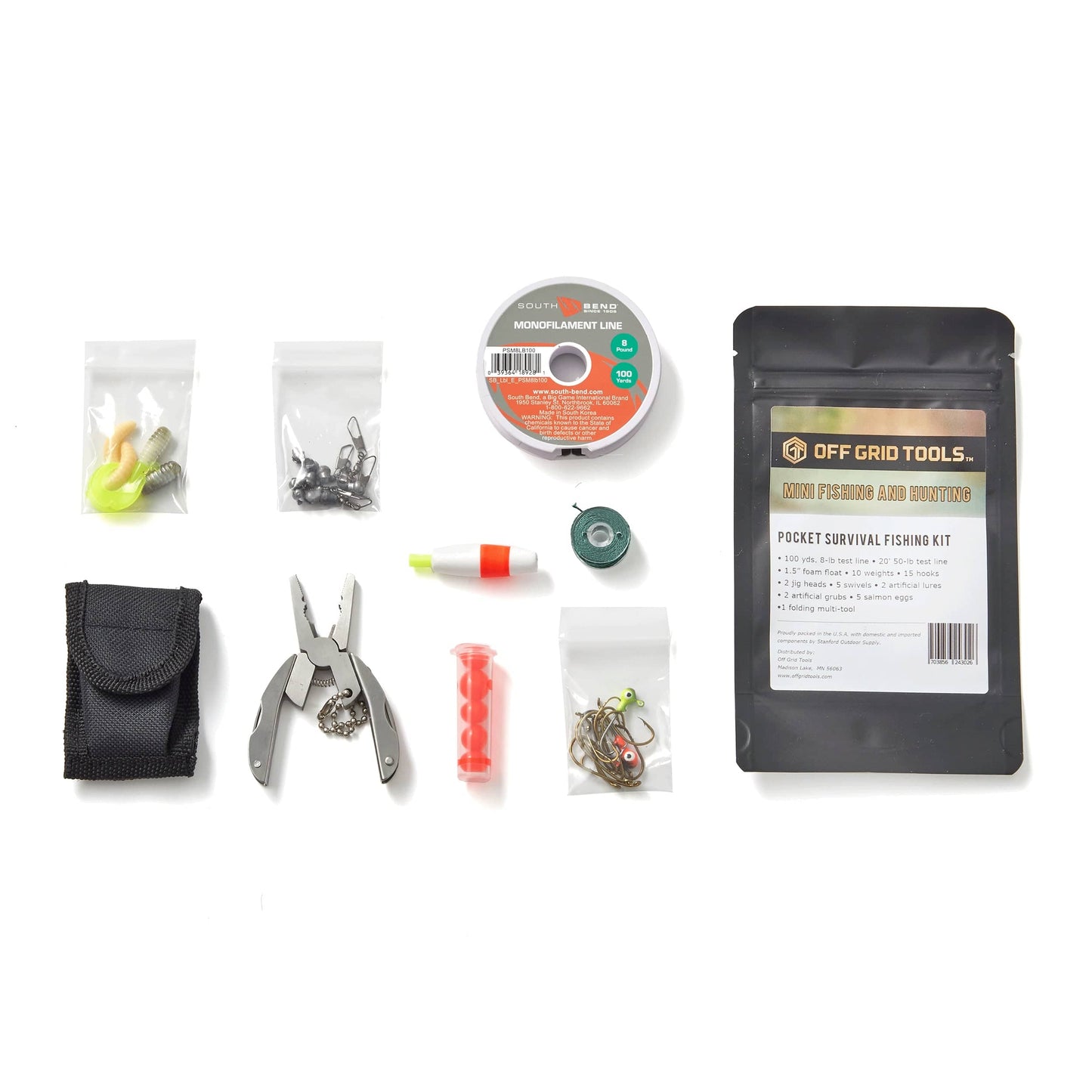 Mini Fishing and Hunting Kit alt 0