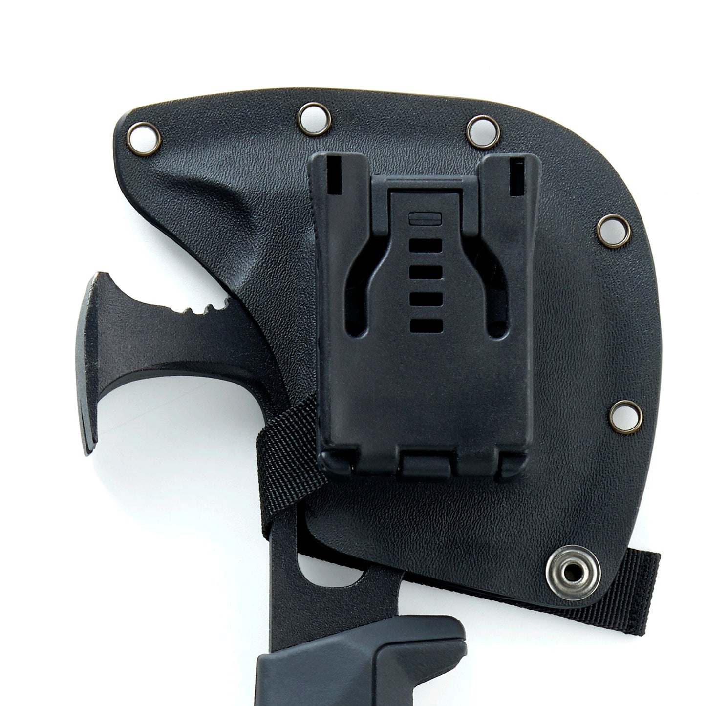 Black Kydex Survival Axe Sheath alt 0