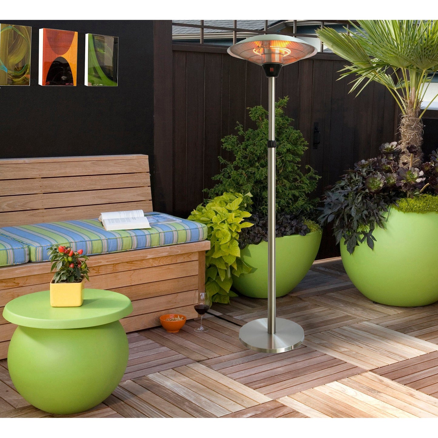 EnerG+ Infrared Electric Outdoor Heater - Freestanding alt 0