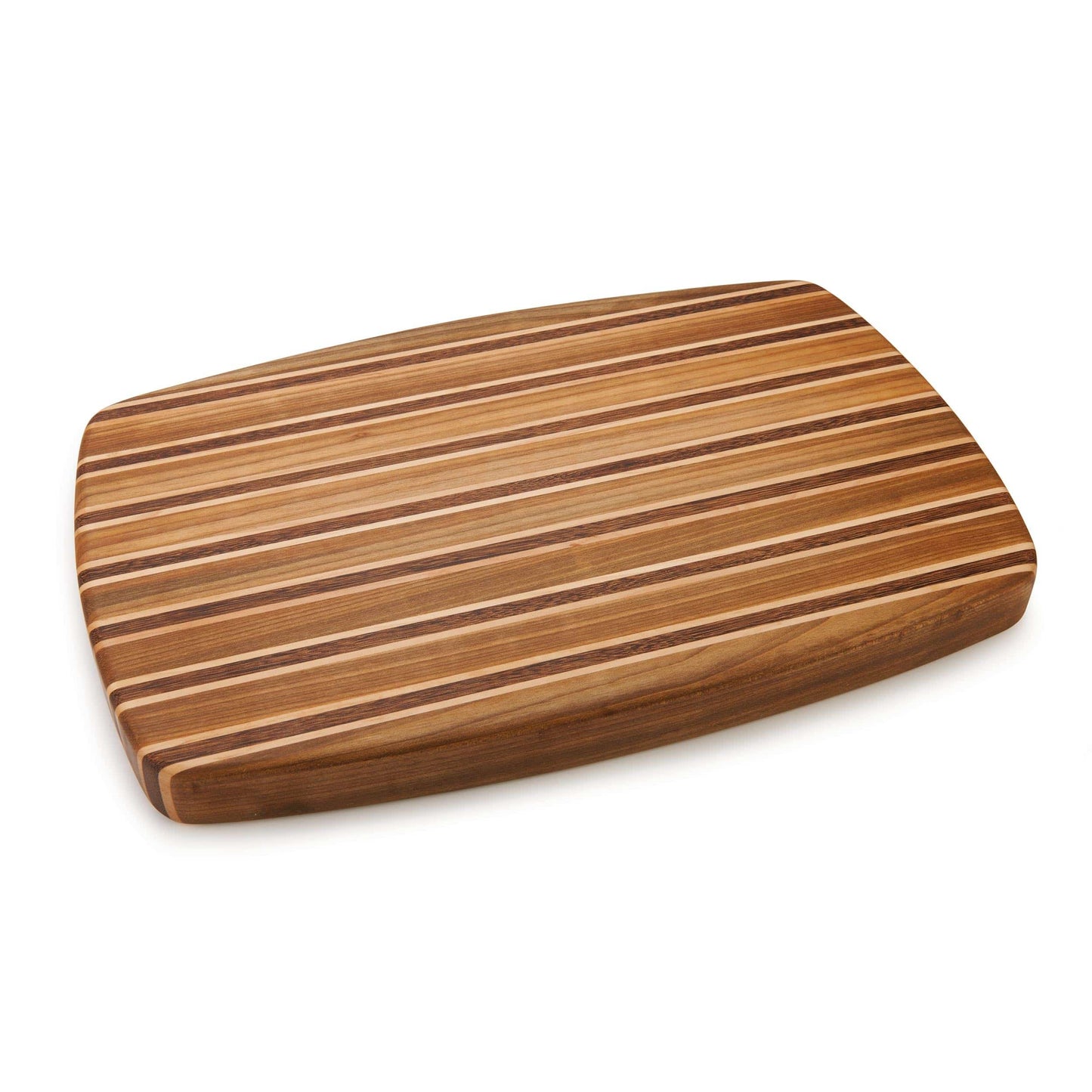 Exotic Cutting Board Kit - 1-1/2" x 10" x 16" - Tauari, Brownheart & Maple alt 0