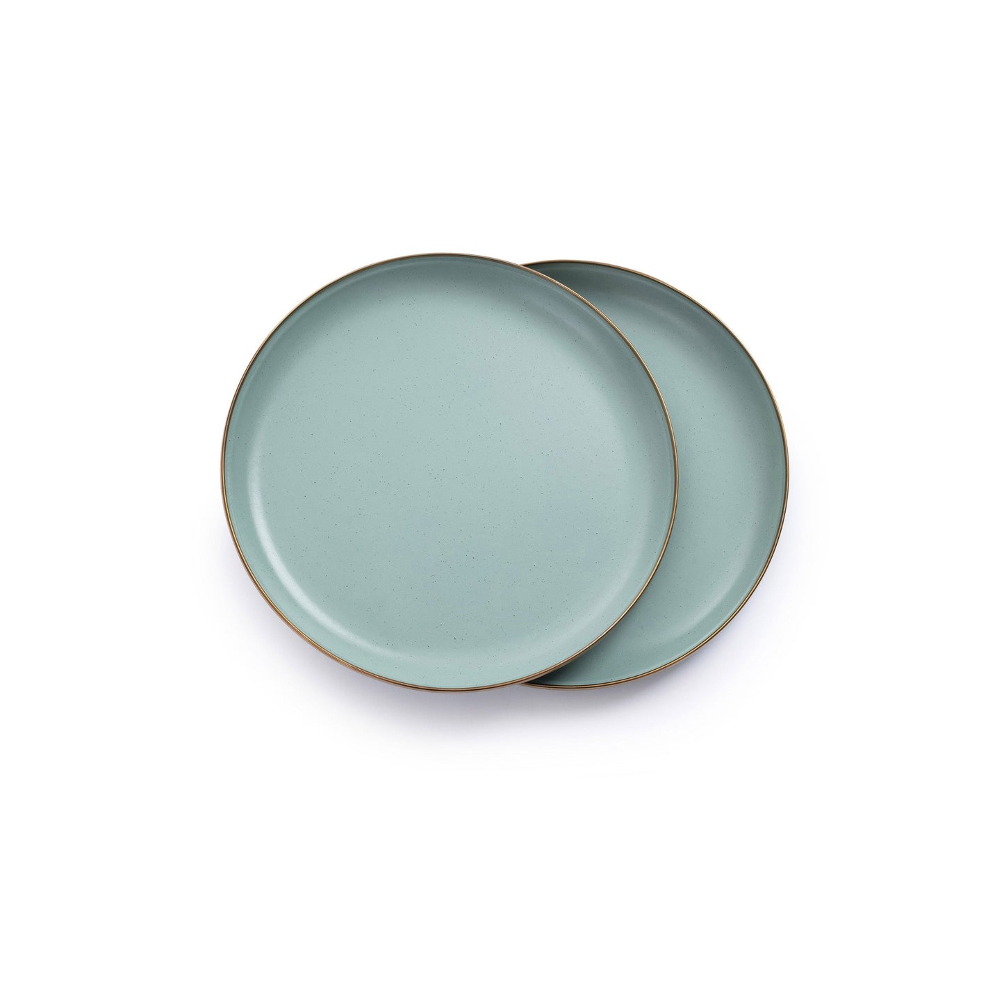 Enamel Deep Plate Set Mint Indoor/Outdoor alt 0