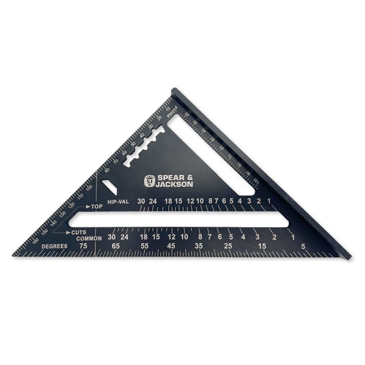 180mm (7") Metric Rafter Square alt 0