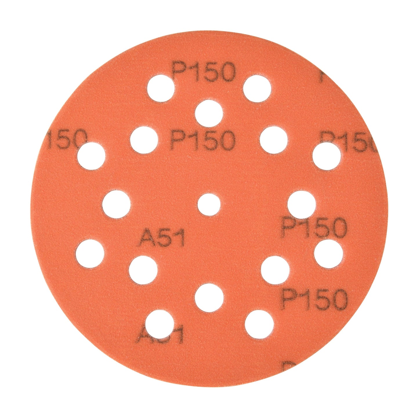 Ext. Orange 5" Sanding Disc -150g (10 Pack) alt 0