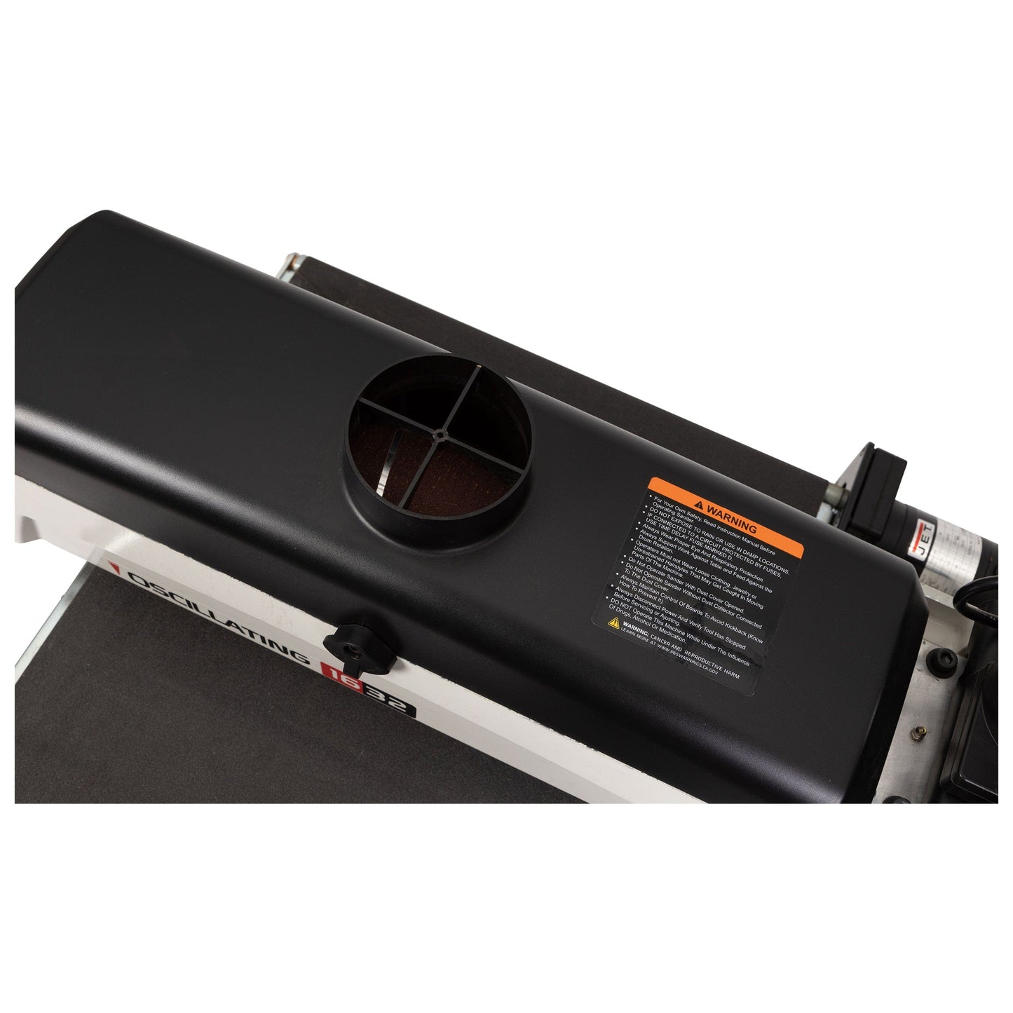 16" Oscillating Drum Sander with Stand - 1-1/2 HP 1 Ph 115V - JWDS-1632OSC alt 0