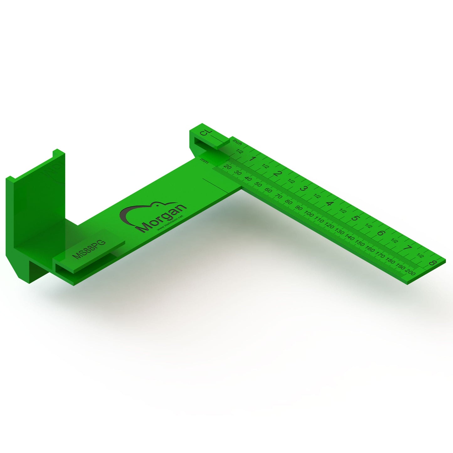 Morgan Square 8x8 Plastic Green alt 1