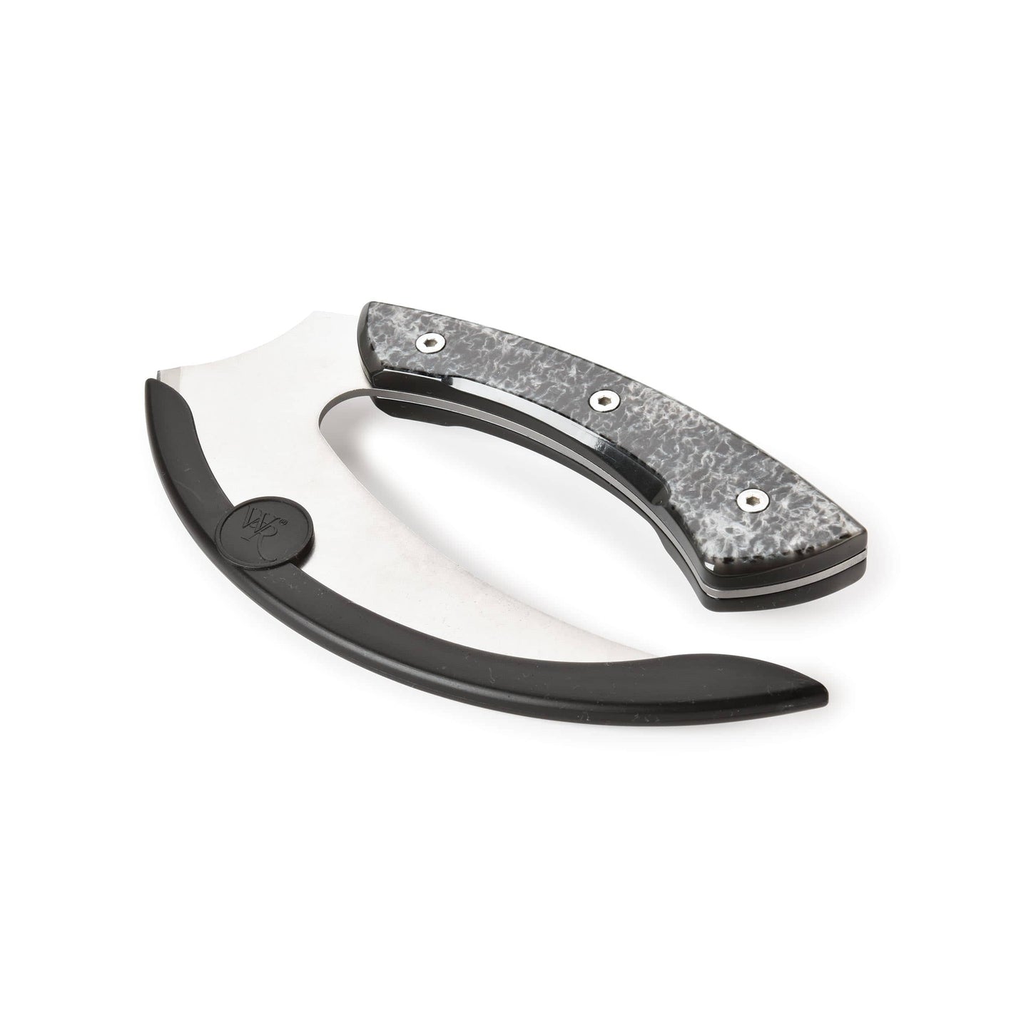 Poly Resin Knife Scales - 15/64" x 2" x 7" - Oyster - Pair alt 0