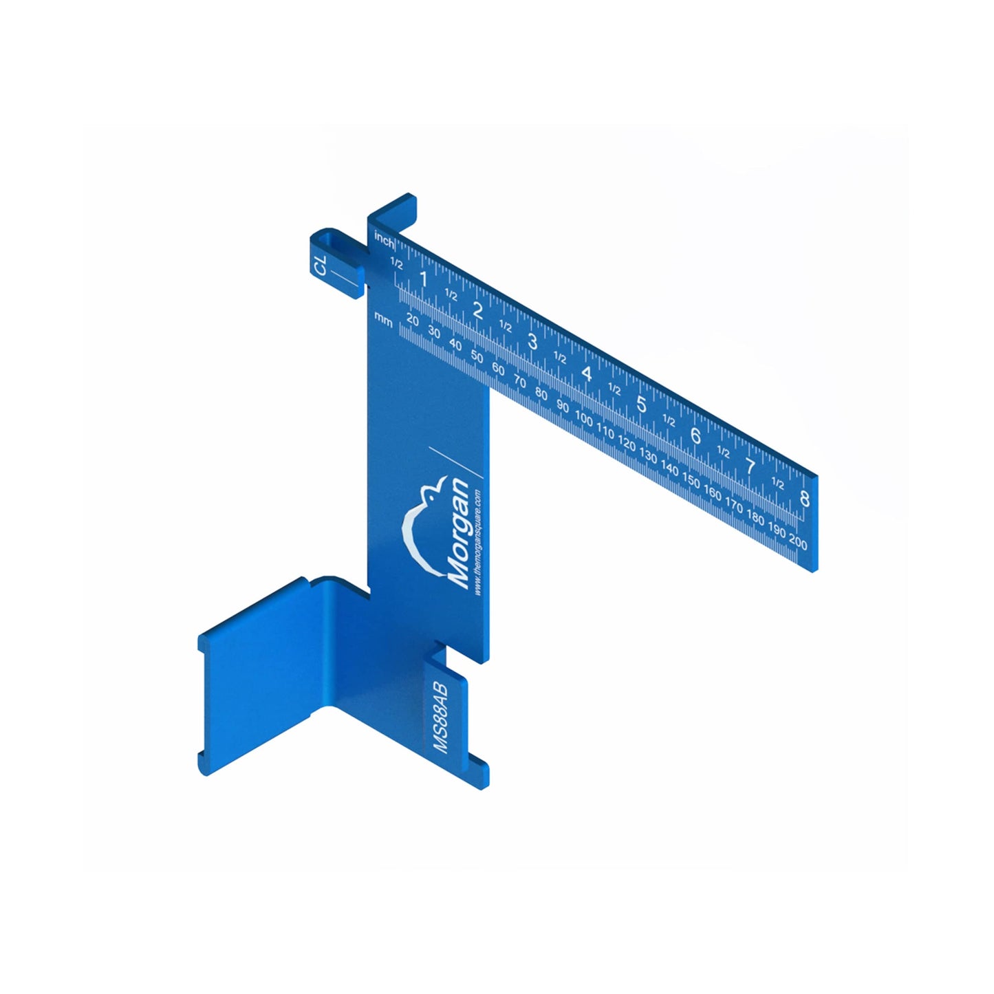 MORGAN SQUARE 8X8 ALUMINUM BLUE alt 0