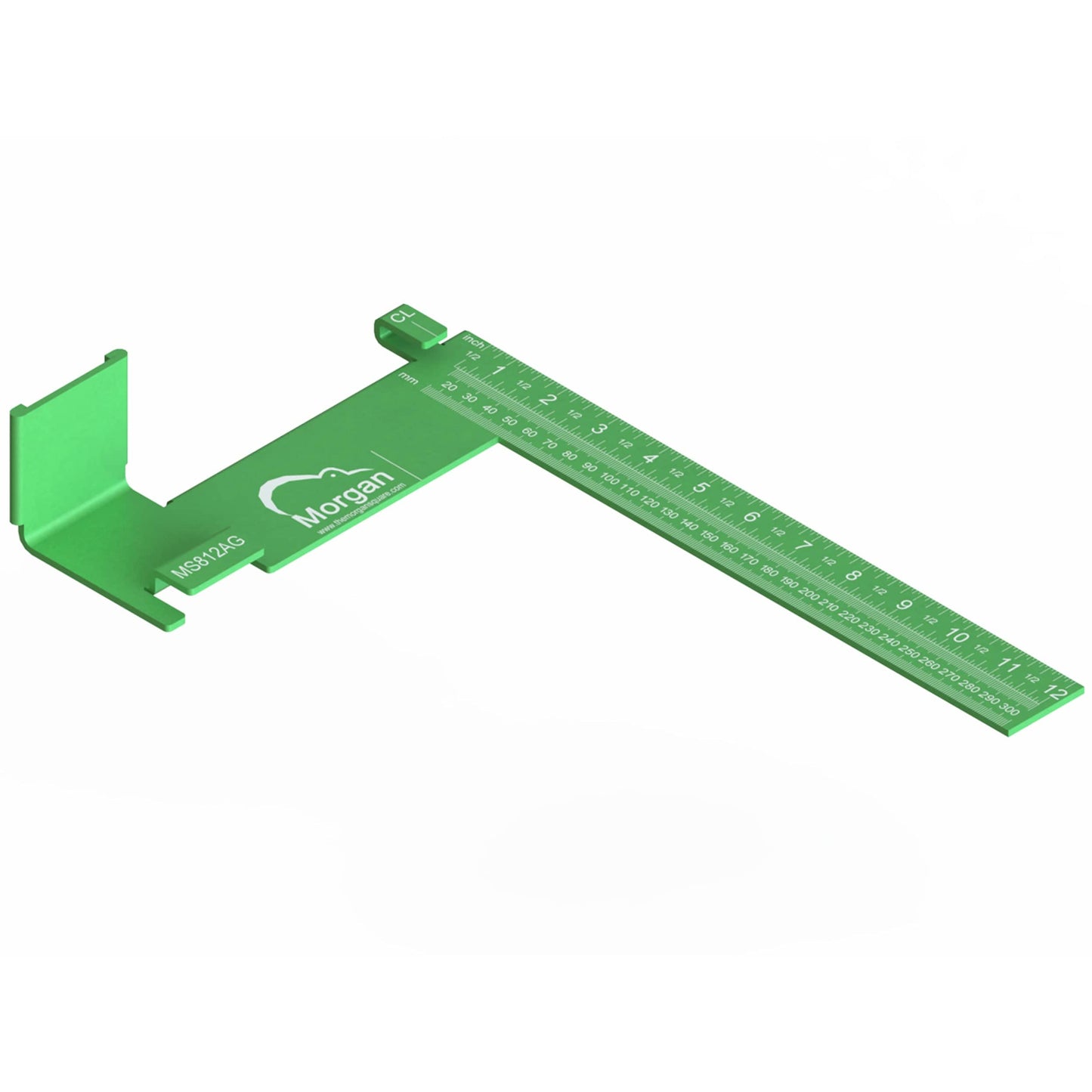 MORGAN SQUARE 8X12 ALUMINUM GREEN alt 0