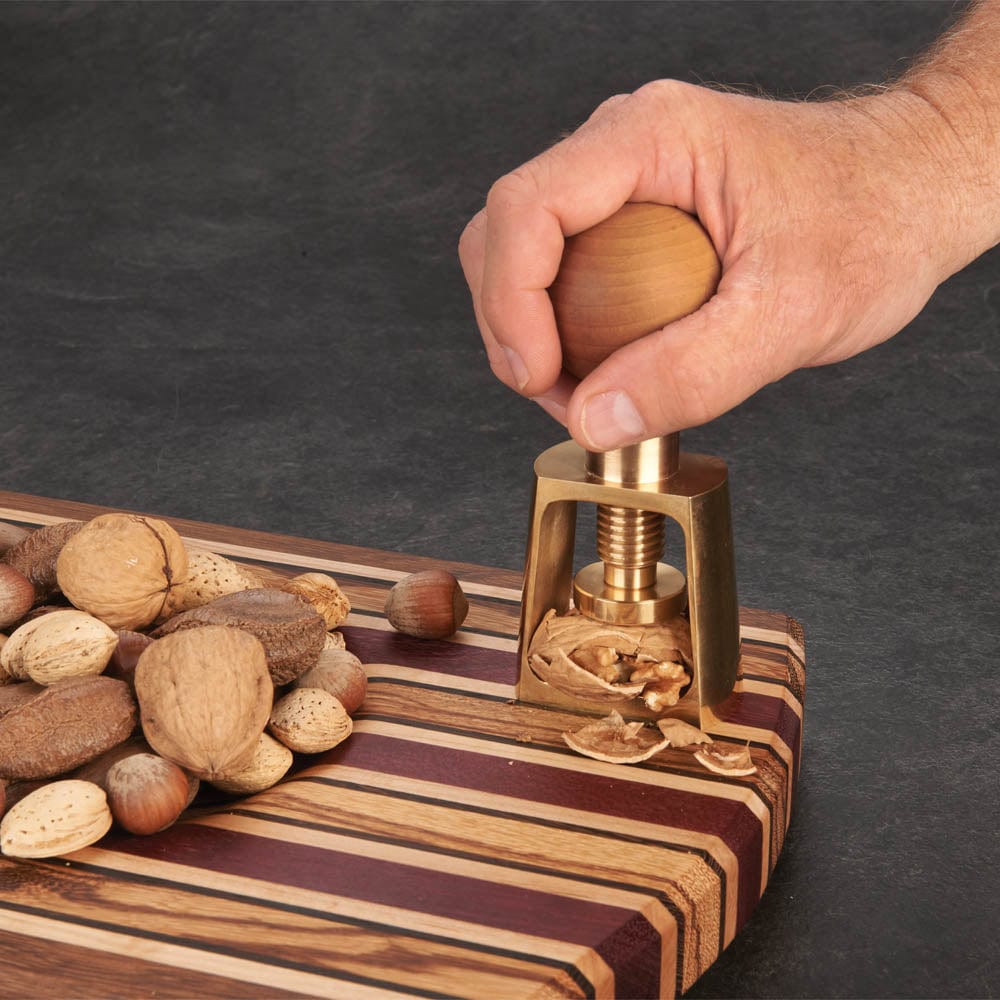 Nutcracker Turning Kit - Solid Brass - Letter Press