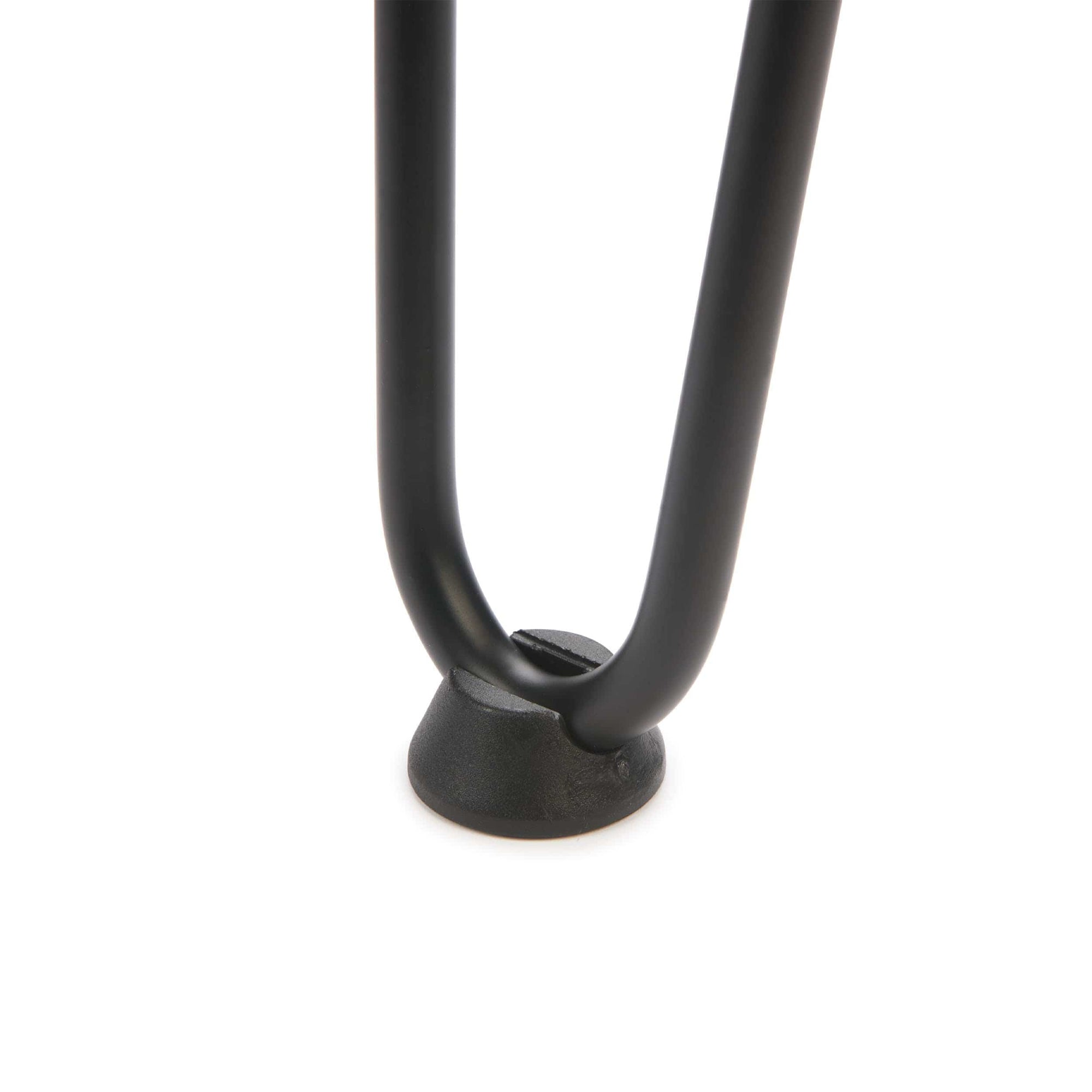2-Wire Hairpin Leg - 20" - Black - 4 Piece