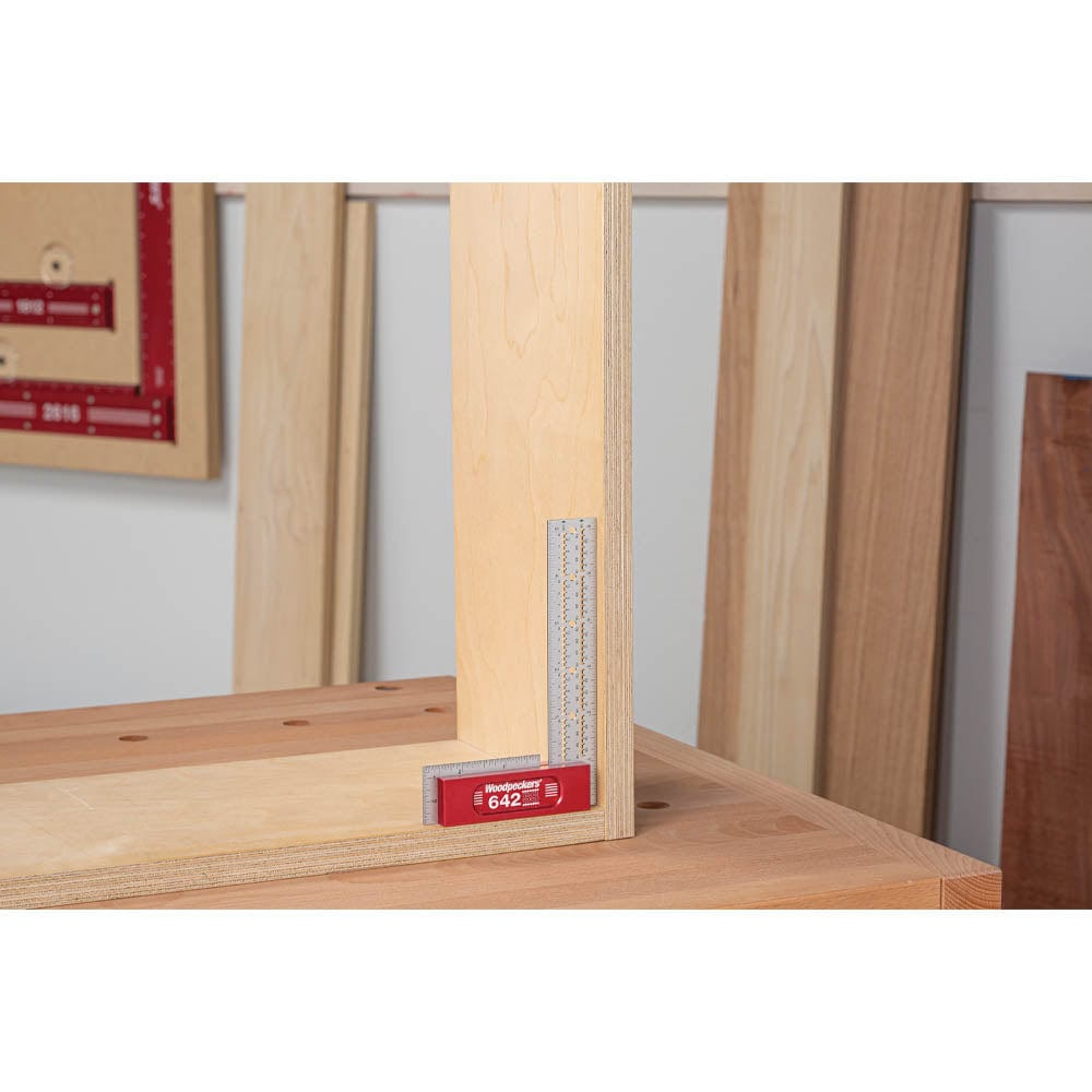 Stainless Steel Square with Rack-It - 6"