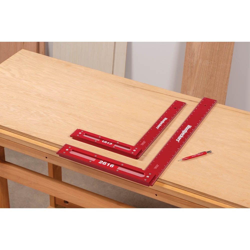 Precision Woodworking Square with Rack-It - 26"
