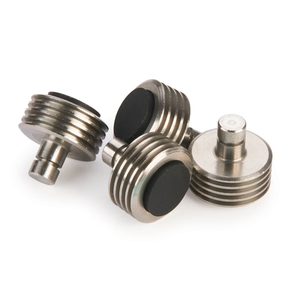 50-Pack Cutting Board Rubber Feet - Small Round Non-Marketing Feet With Screws