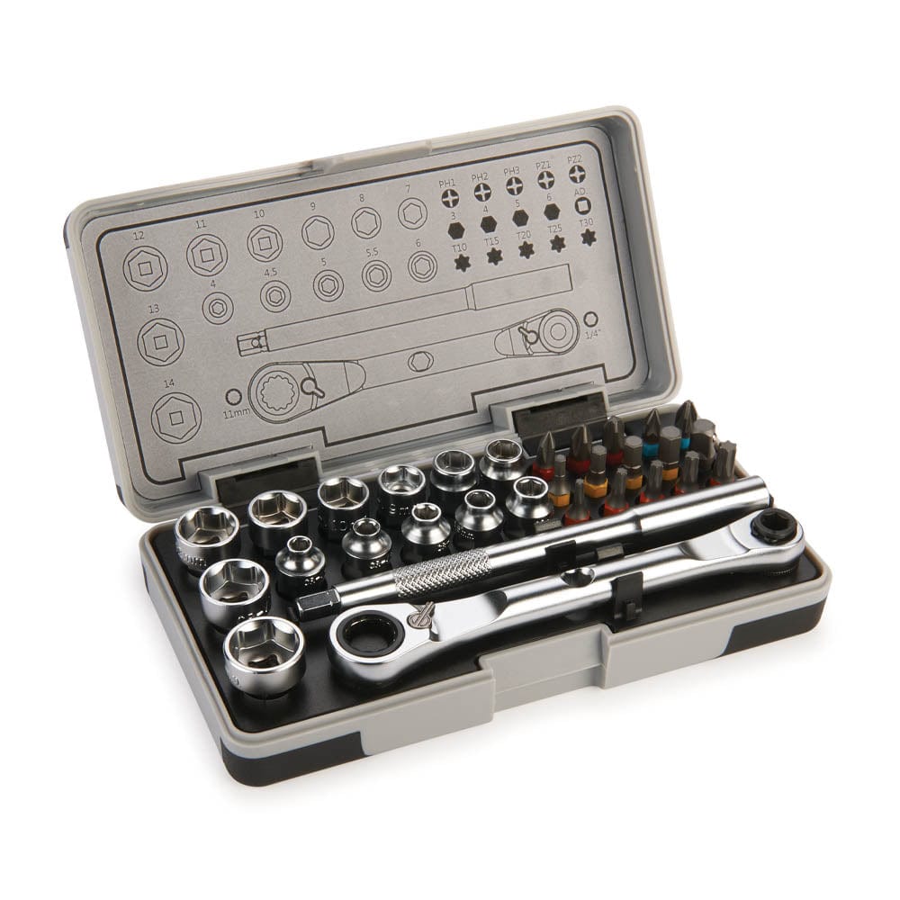 WoodRiver Compact Socket Set - 30 Piece | Woodcraft