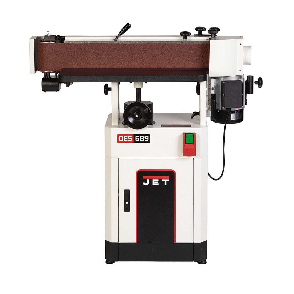 Jet Black 6" X 89" Oscillating Belt Edge Sander, 1.75HP, 1PH, 115/230V (OES-689-BLK)