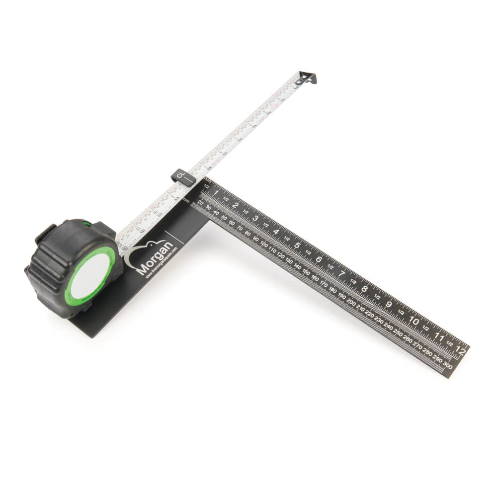 Morgan Square - 8" x 12" - Aluminum - Wide Rule