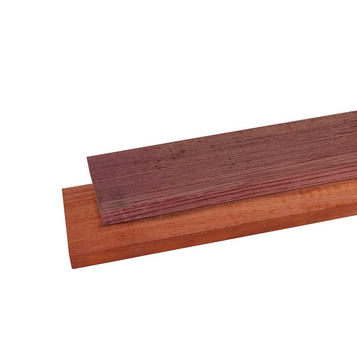 S2S Padauk - 3/4" x 6" x 36" & S4S Purpleheart - 3/4" x 5" x 36" Thin Stock - 2 Piece