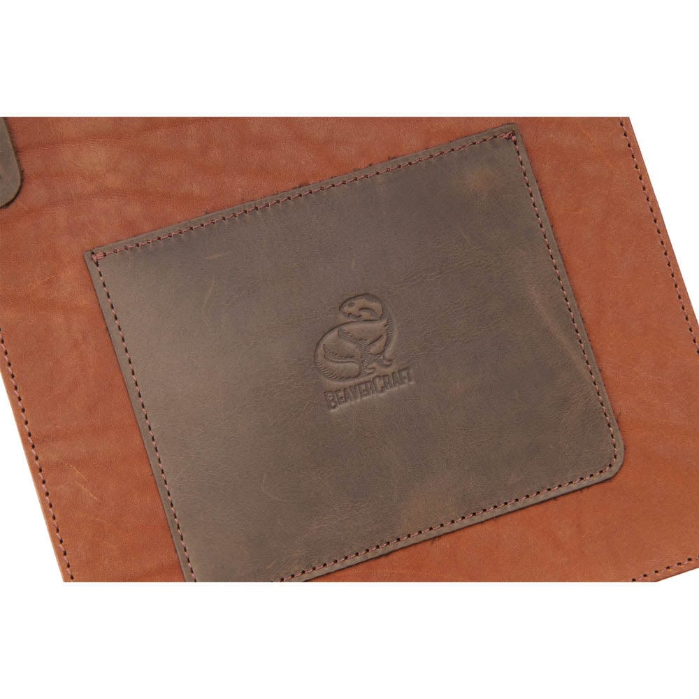Adjustable Leather Carving Bib for Chest Protection