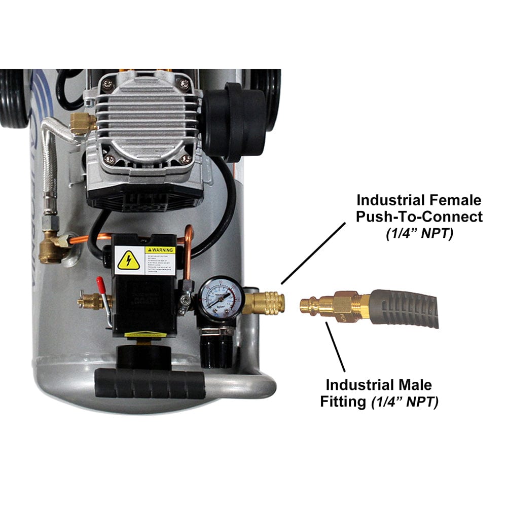 4.7 Gallon 1 HP Quiet Air Compressor