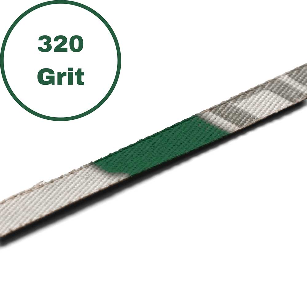 Sanding Detailer Replacement Belts - 320 Grit - 1/4" - 10 Pack