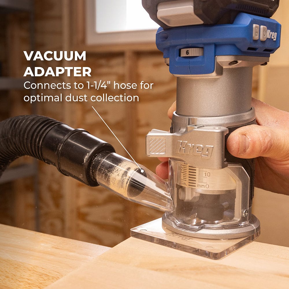 Ionic Drive 1/4" Trim Router - 20V