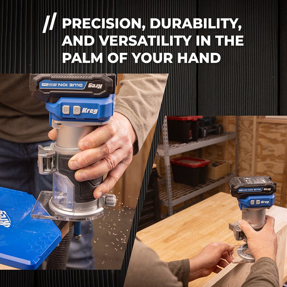 Ionic Drive 1/4" Trim Router - 20V