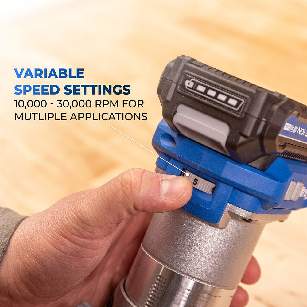 Ionic Drive 1/4" Trim Router - 20V