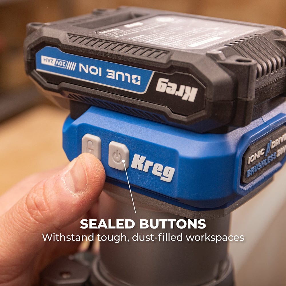 Ionic Drive 1/4" Trim Router - 20V