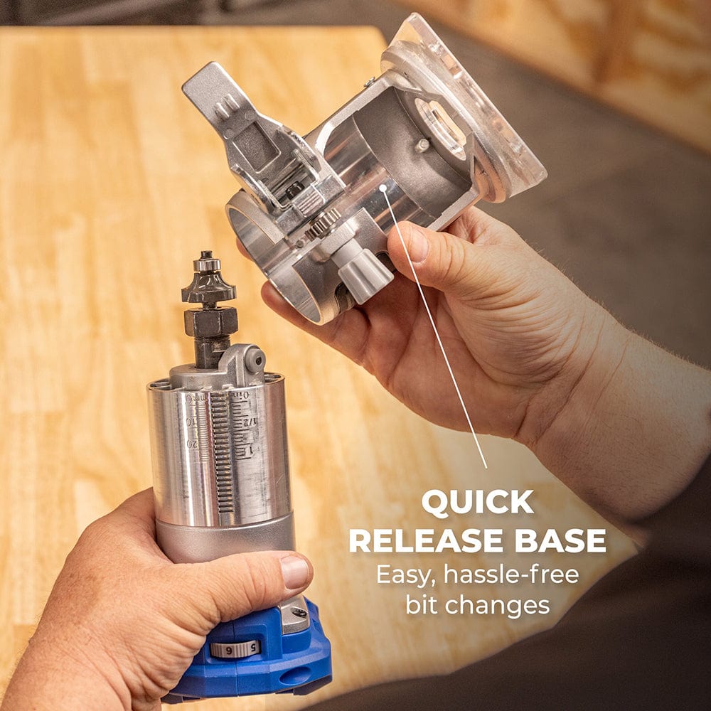 Ionic Drive 1/4" Trim Router - 20V
