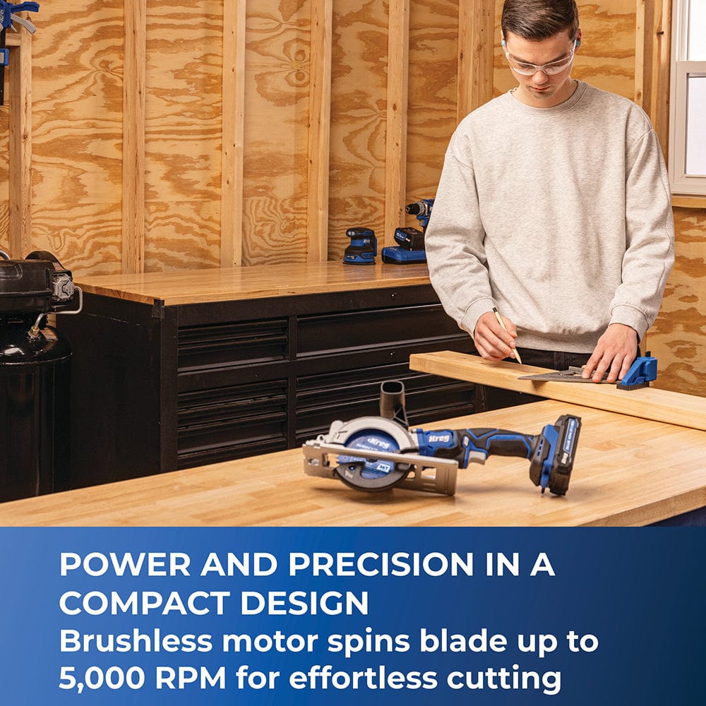 Ionic Drive 4-1/2" Circular Saw - 20V