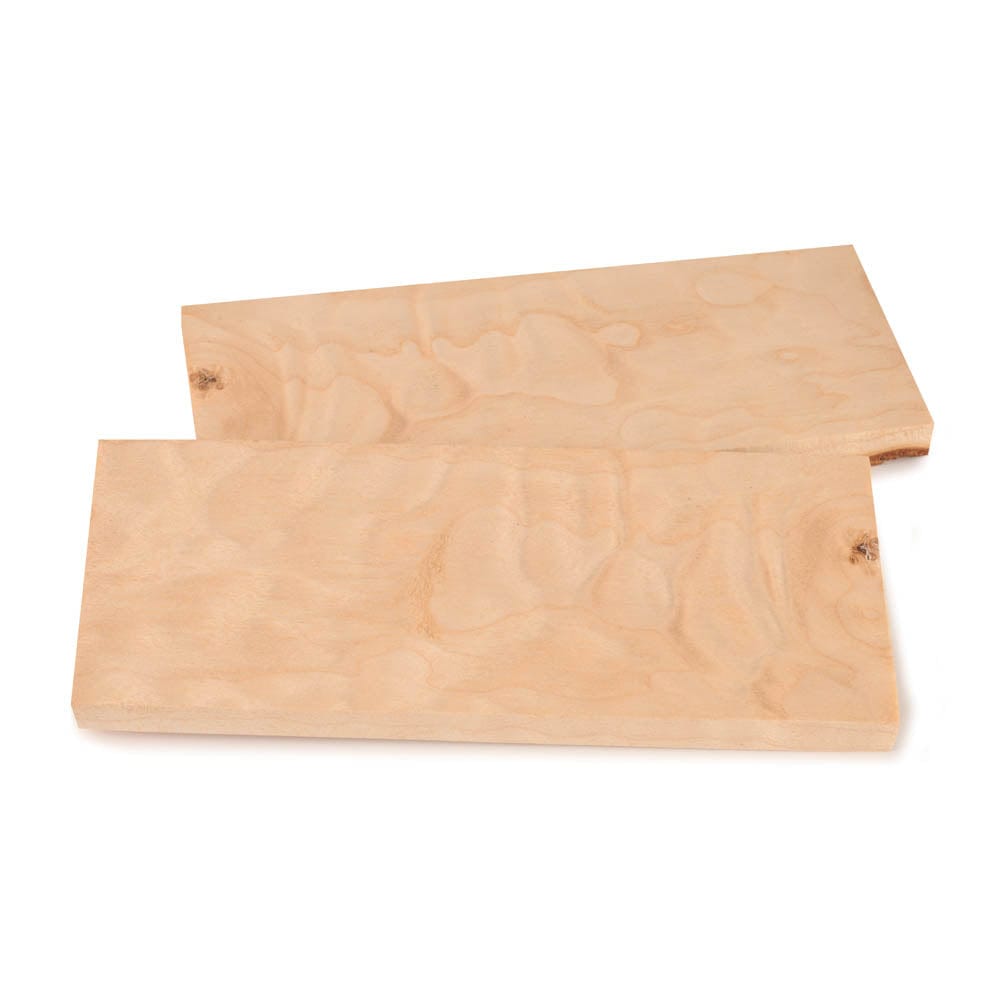 Quilted Maple Knife Scales - 3/8" x 2" x 5" - Pair