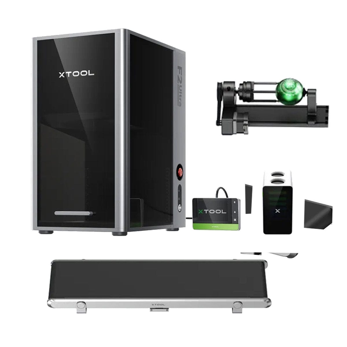 F2 Ultra 60W MOPA & 40W Diode Dual Laser Engraver Bundle