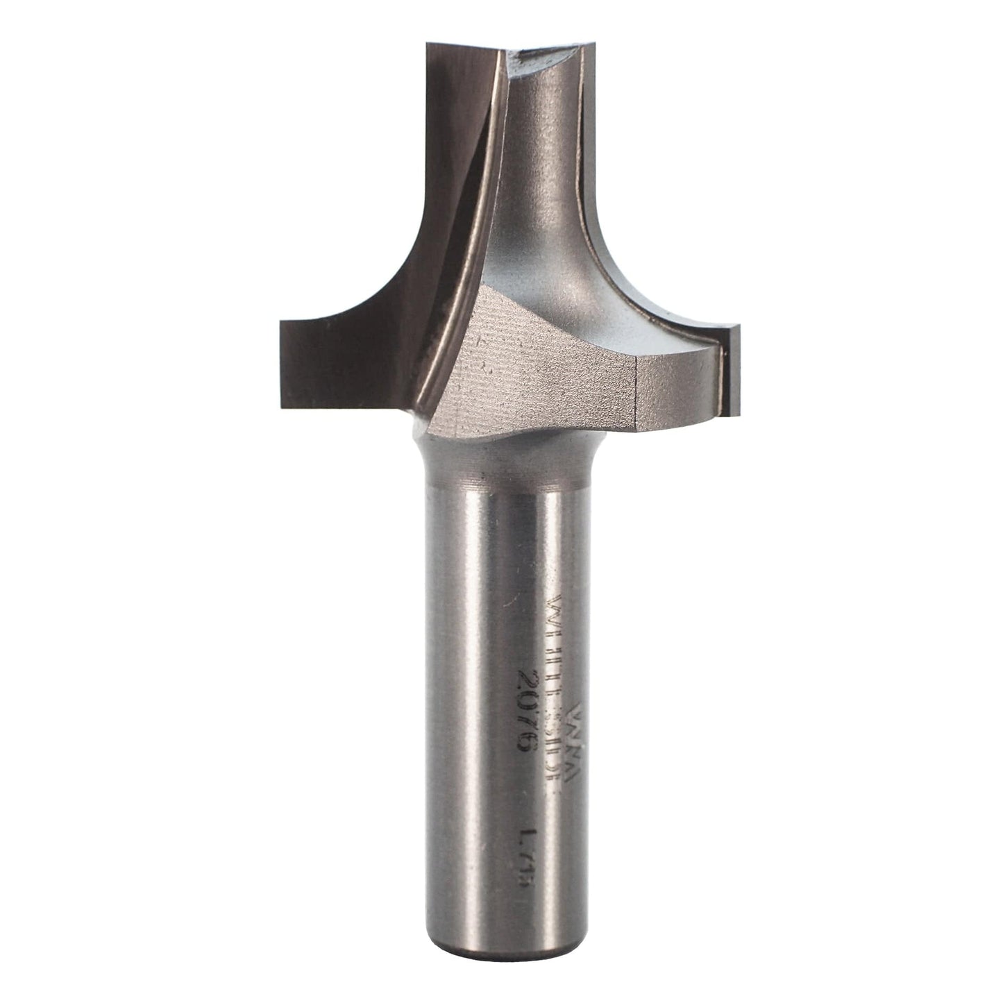 Roundover and Edge Trim Bit w/Plunge Point 3/8" R 1-3/8" LD 1/2" SD 1/2" SH 2-3/4" OL 2 FL alt 0