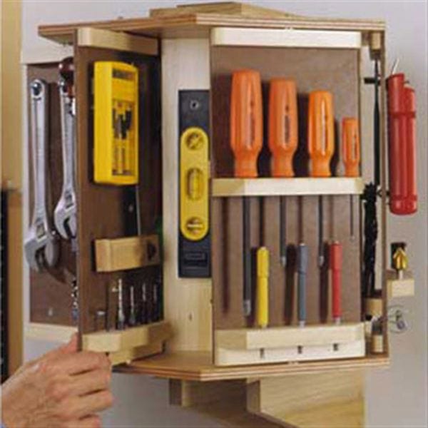 Woodworking Project Paper Plan to Build Tool Carousel alt 0