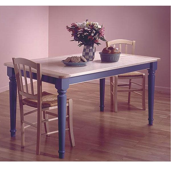 Woodworking Project Paper Plan to Build Country-Style Table alt 0